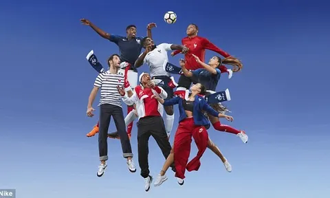 Tuyển Pháp tung áo đấu dự World Cup 2018