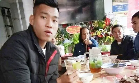 Tuyển thủ U23 Việt Nam về đoàn tụ cùng gia đình đón Tết Nguyên đán