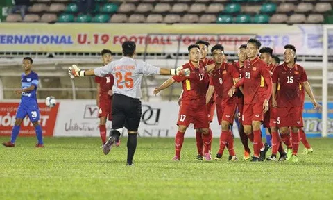 U19 Việt Nam quá mạnh so với CLB Thái Lan