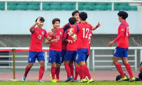 U23 Hàn Quốc được giao mục tiêu vô địch giải U23 châu Á 2018