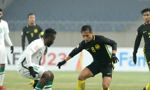 U23 Malaysia 1-0 U23 Saudi Arabia (VCK U23 châu Á 2018)
