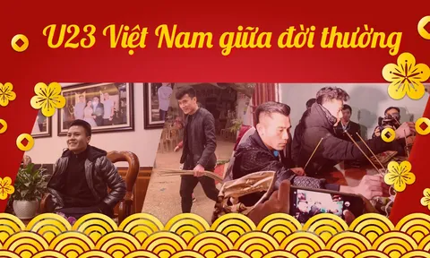 Những người hùng U23 Việt Nam và Tết đoàn viên