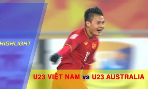 U23 Việt Nam 1-0 U23 Australia (VCK U23 châu Á 2018)