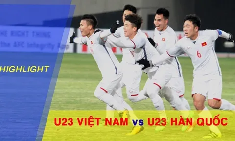 U23 Việt Nam 1-2 U23 Hàn Quốc (VCK U23 châu Á 2018)