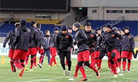 U23 Việt Nam hưng phấn, "bế quan" chờ đấu U23 Syria
