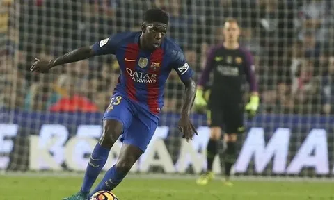 Umtiti xứng danh 'ngôi sao may mắn' của Barca