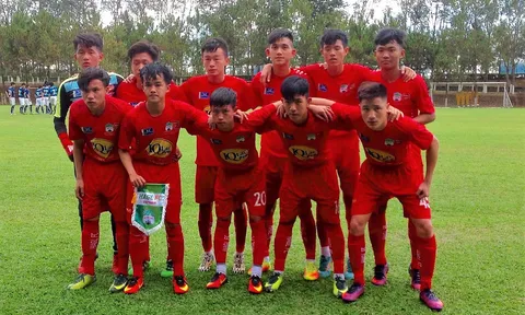 Sử dụng đội hình 2, U17 HAGL thua đậm U18 Mito Hollyhock