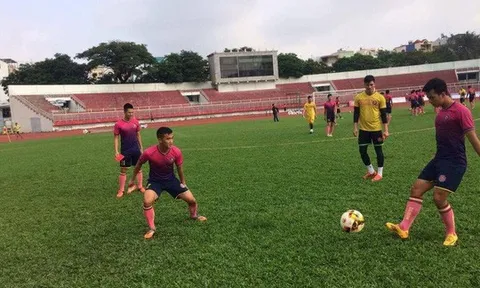 CLB Sài Gòn khai xuân với trò “đá xà ngang, nhận lì xì”