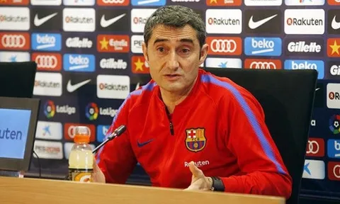 Valverde hạ thấp tầm quan trọng của cuộc đối đầu Atletico Madrid