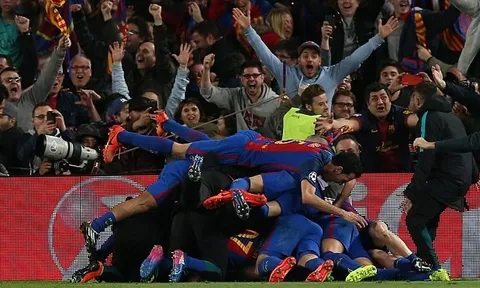 Vì trận thắng PSG, Barca sắp bị UEFA phạt tiền