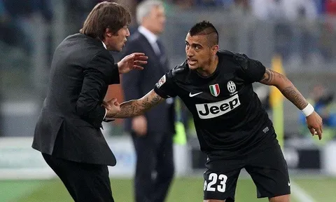 Vidal khi còn đá cho Juve máu lửa thế nào?