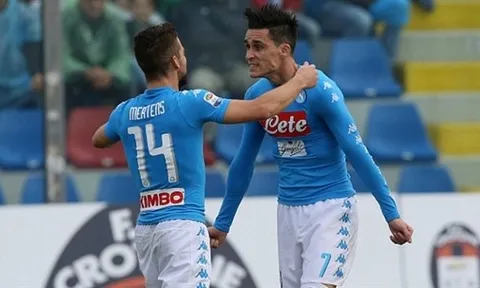 Video tổng hợp, Napoli 3-0 Crotone