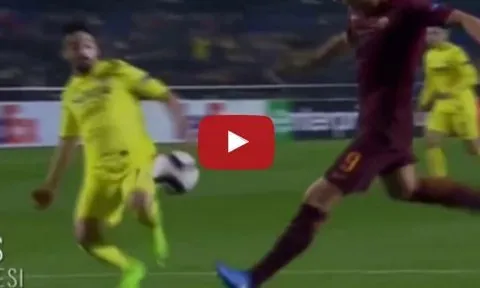 Villarreal 0-4 AS Roma (lượt đi vòng 32 đội Europa League)