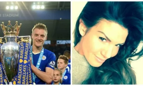 Vợ Vardy uống nhau thai của chính mình