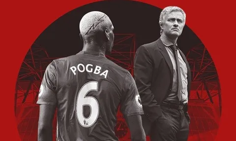 Với Mourinho, Pogba không còn là tất cả