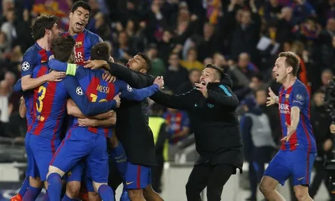 Vòng 16 Champions League và những câu hỏi: Thực tài của Barcelona và Guardiola?