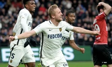 Vòng 27 Ligue 1: Hạ Guingamp, Monaco cho PSG "hít khói" trên BXH