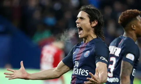 Vòng 28 Ligue 1: Cavani nổ súng, PSG phả hơi nóng vào gáy Monaco