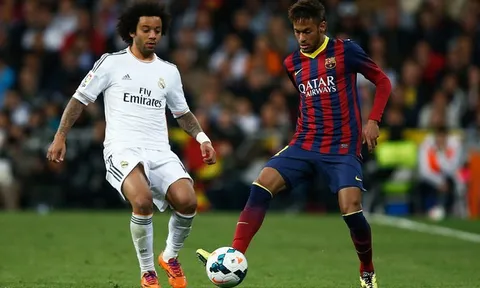 Vũ điệu Samba của Neymar và Marcelo