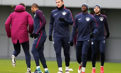 Vừa gia nhập, tân binh Man City đã ra sân tập