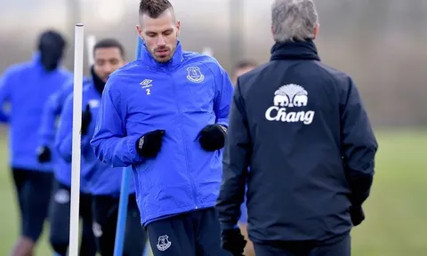 Vừa tới Everton, Schneiderlin đã lập ngay siêu phẩm