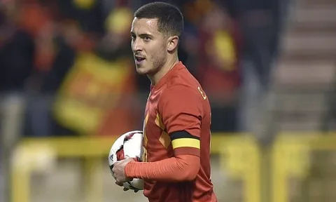 Vượt mặt Lukaku và De Bruyne, Hazard xuất sắc nhất nước Bỉ