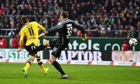 Werder Bremen 1-2 Dortmund (Vòng 17 Bundesliga)
