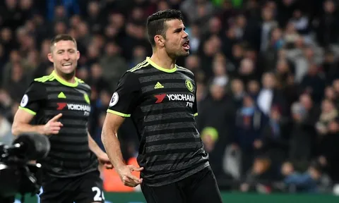 West Ham United 1-2 Chelsea (Vòng 27 Ngoại hạng Anh)