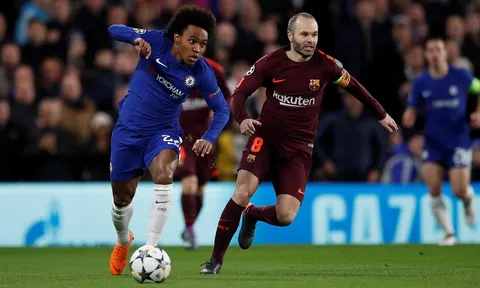 "Vua sút xa" Willian