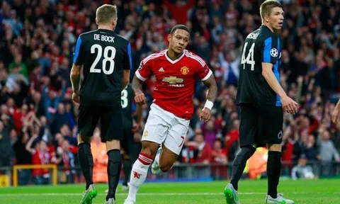 Xem lại bàn thắng điềm tĩnh của Depay trong màu áo M.U