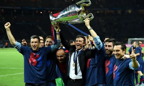 Xem lại hành trình Luis Enrique đưa Barca đoạt cú ăn ba