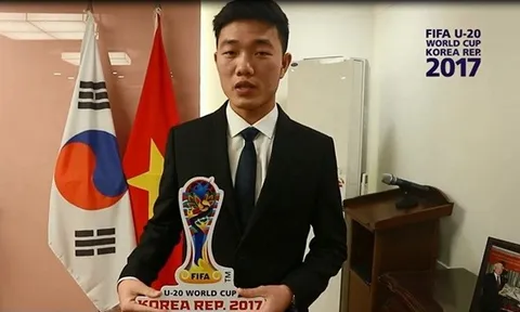 Xuân Trường tiếp lửa U20 Việt Nam trước thềm World Cup