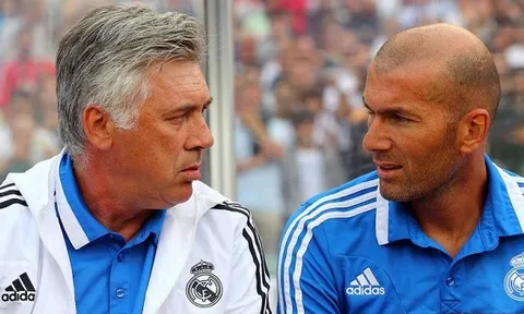 Zidane háo hức tái ngộ Ancelotti