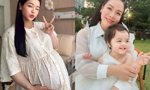 Nhật Kim Anh 40 tuổi làm IVF sinh con gái lai Tây, sau sinh giảm 20kg khoe dáng nuột, nuôi con trong biệt thự 20 tỷ