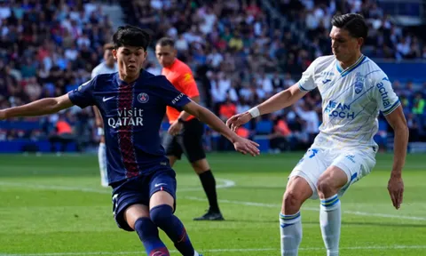 PSG chia điểm với Lorient trong trận cầu 4 bàn thắng