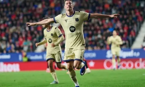 Lewandowski đặt mục tiêu đưa Barca cán mốc 100 điểm