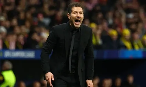 Simeone đánh bại Valencia trong ngày cán mốc 1.000 trận
