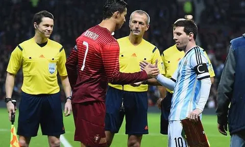 15 bức ảnh đẹp nhất trong 'cuộc đối đầu thế kỷ' giữa Messi và Ronaldo