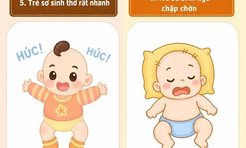 10 hiện tượng "kỳ lạ" ở trẻ sơ sinh, số 3 khiến nhiều bố mẹ hoang mang nhất