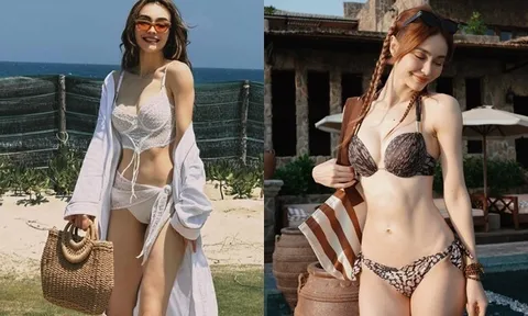 Người đẹp lai cao 1m76 từng đi thi Hoa hậu: 34 tuổi độc thân đẹp gợi cảm, khoe ảnh nóng rực với bikini