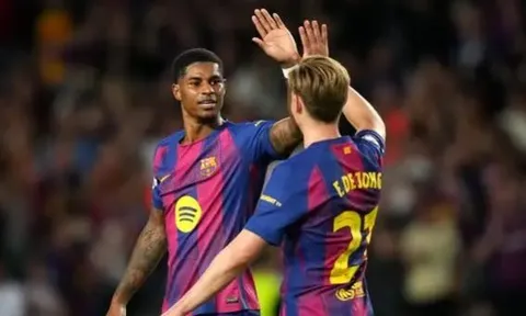 De Jong khẳng định Rashford giúp Barcelona lột xác