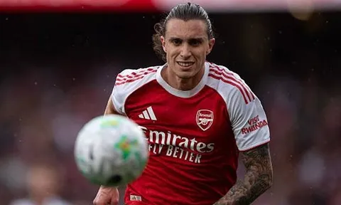 Calafiori tuyên chiến Man City sau trận thắng của Arsenal