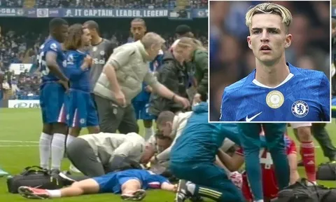 Jesse Derry thở oxy và nhập viện ngay trong ngày ra mắt Chelsea
