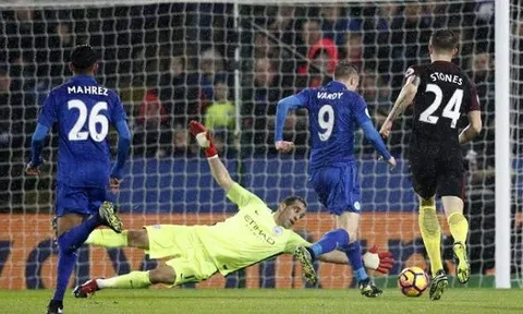 5 điểm nhấn Leicester 4-2 Manchester City: Vardy và cái tát trời giáng vào tham vọng của Pep