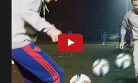 Ander Herrera so tài tâng bóng với Juan Mata