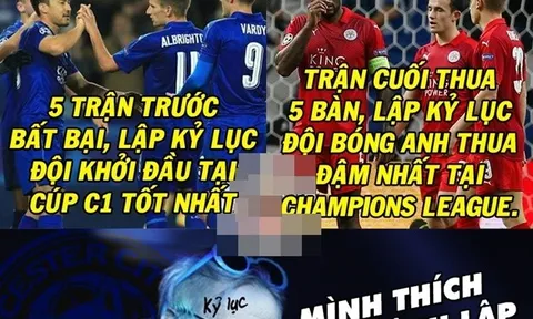 Ảnh chế: Bầy cáo “bôi tro trét trấu” vào mặt bóng đá Anh; Tuyển Việt Nam ôm hận vì "tài nguyên phong phú"