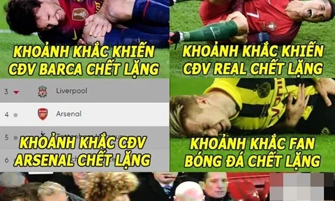 Ảnh chế: Conte 'buồn bã' vì dậm chân tại chỗ; Khoảnh khắc khiến hàng triệu trái tim Quỷ đỏ 'ngừng đập'
