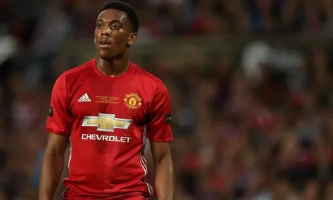 Anthony Martial thể hiện ra sao mùa 2016/17?