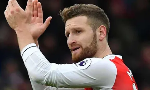 Arsenal đón tin dữ từ Shkodran Mustafi