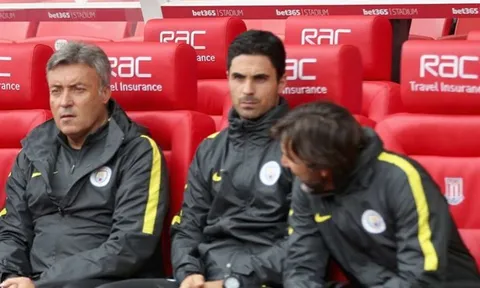 Arteta đượm buồn nhìn Man City hạ gục Arsenal